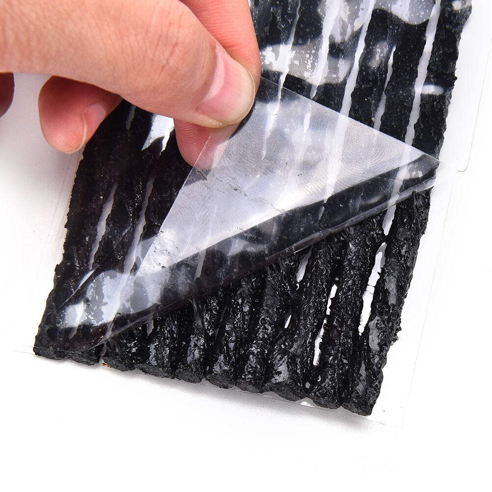 100x Tubeless Tire Tyre Puncture Repair Kit Strips Plug Car cycling Bike  TuBSJ