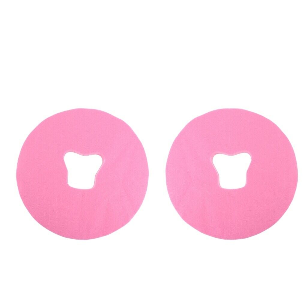 200 Pieces Disposable Massage Face Cushion Headrest Cradle Cotton Covers