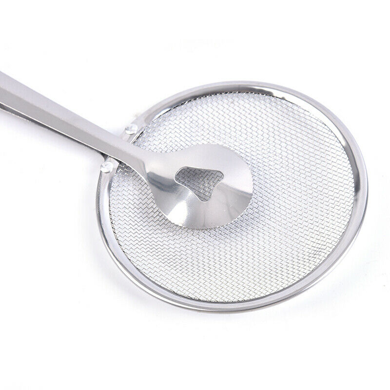 1 Stainless Steel Fried Food Filter Scoop Food Clip and Screen Kitchen To.l8