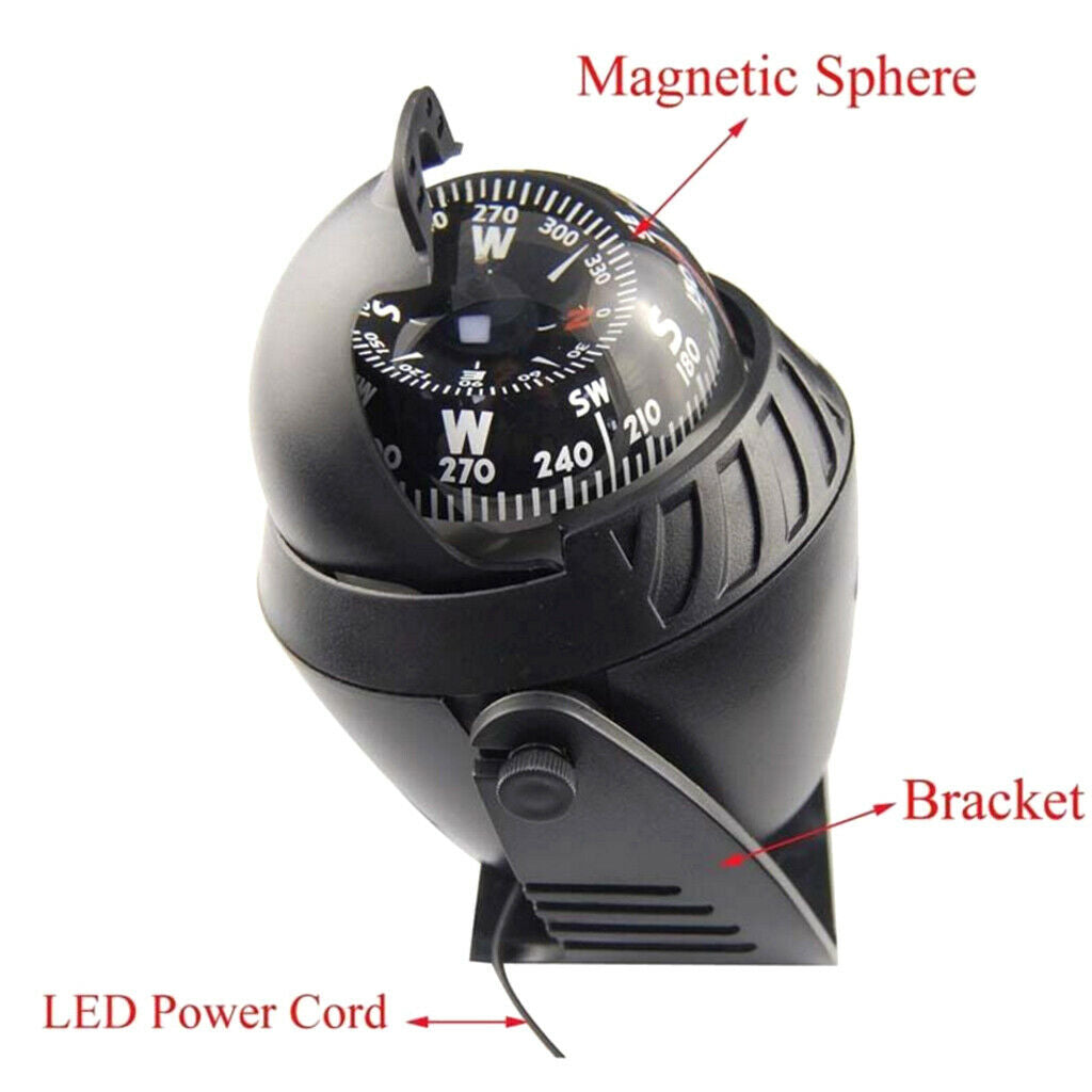 ABS LED Light & Compass Sea Cruise Boat Truck Multi-function High Quality