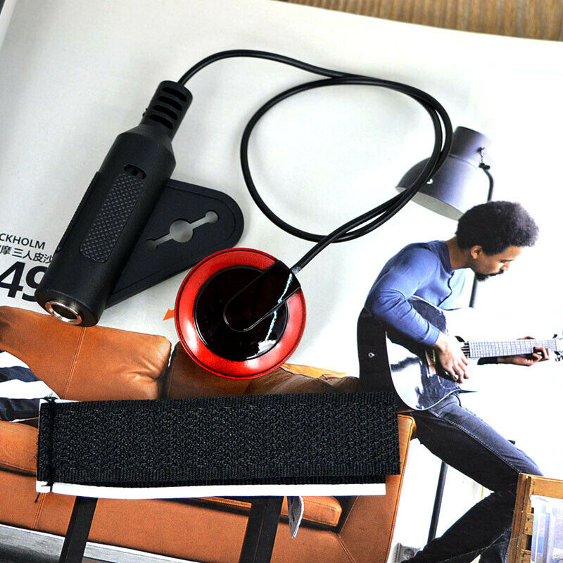 Acoustic Piezo Contact Microphone Pickup For Guitar Ukulele Violin Mandolin