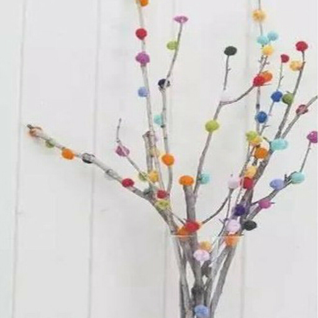 8Pcs Unpainted Natrual Dry Branches Rustic Wood Pieces Wedding Art Decors