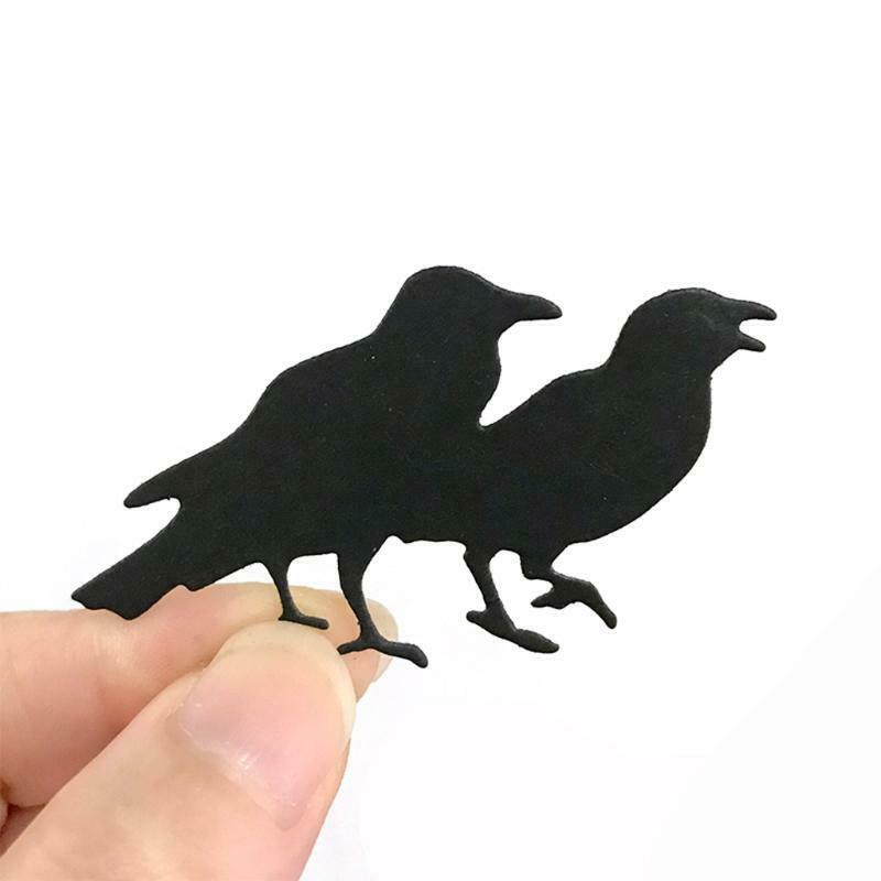 Halloween Crows Metal Cutting Dies Stencil DIY Scrapbooking Album Paper Template