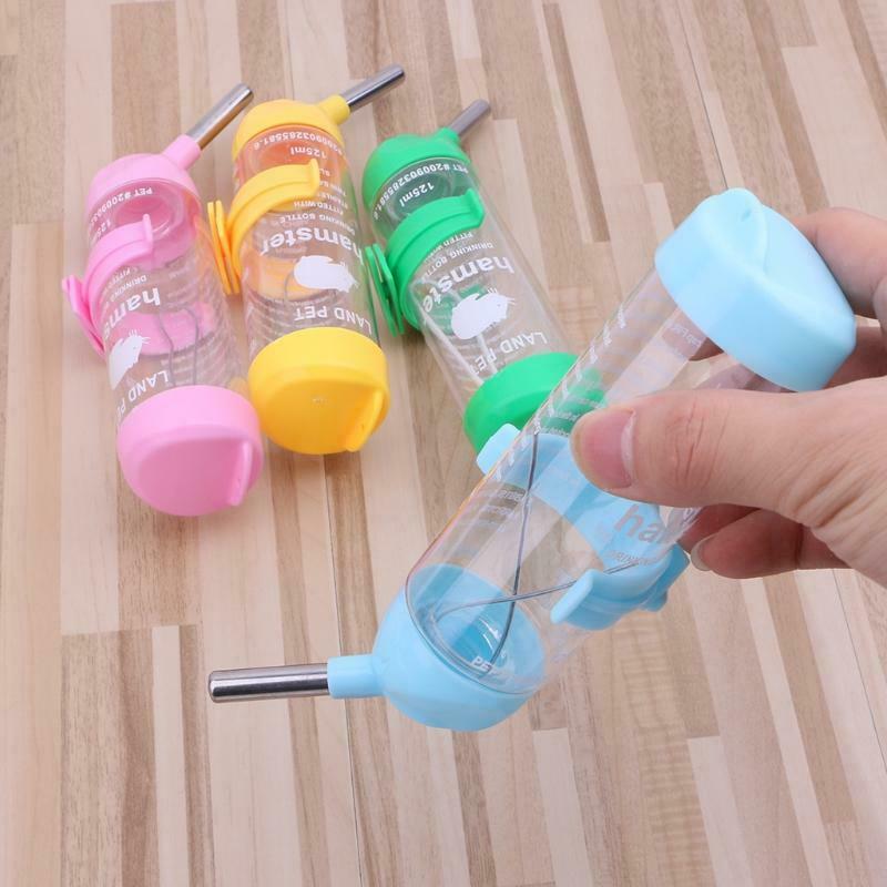 125ml Pet Dog Bird Hamster Hanging Bottle Auto Feeder Rabbit Water Dispenser Hot