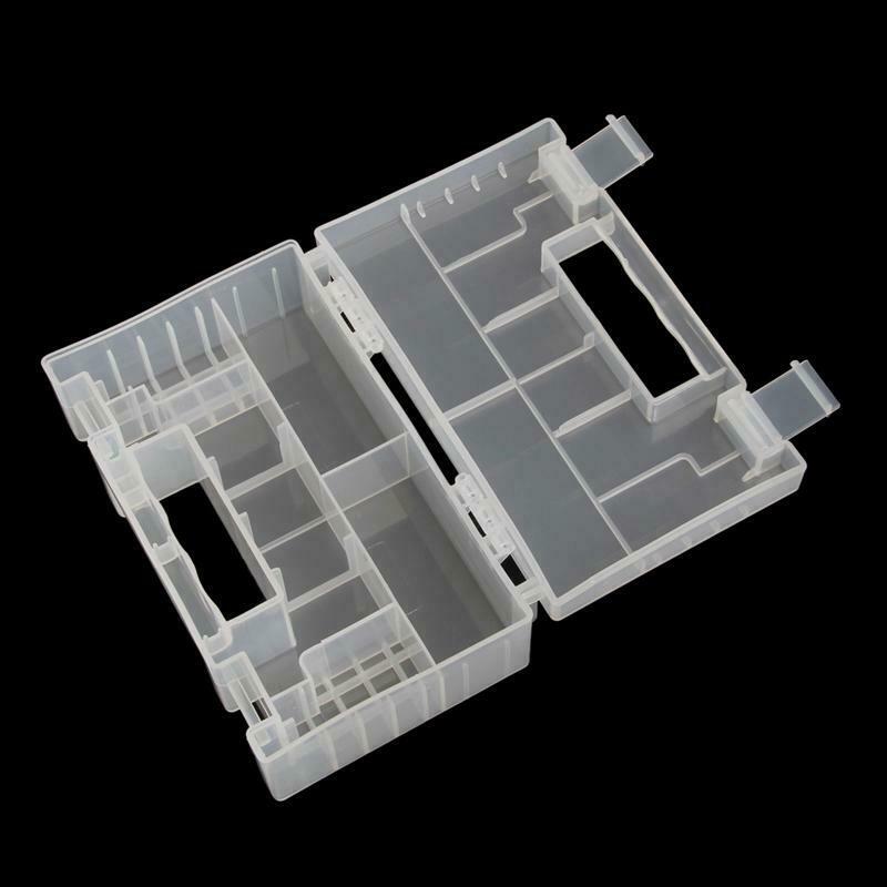 Plastic Case/Organizer/Holder/Container Battery Storage Box for AAA 9V Battery