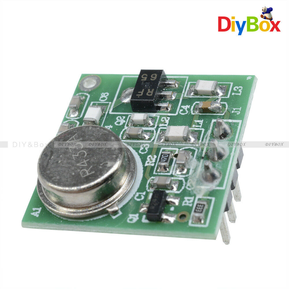 Newest DC 9V-12V Wireless FM Transmitter Module ZF-4 433.92MHz #P Board DIY