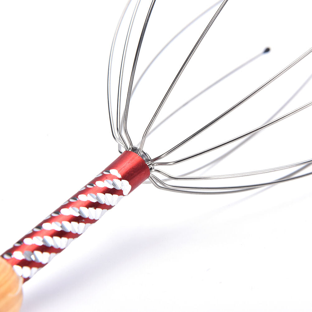 New Head Neck Scalp Massager Massage Octopus Equipment Stress Release Tool.l8