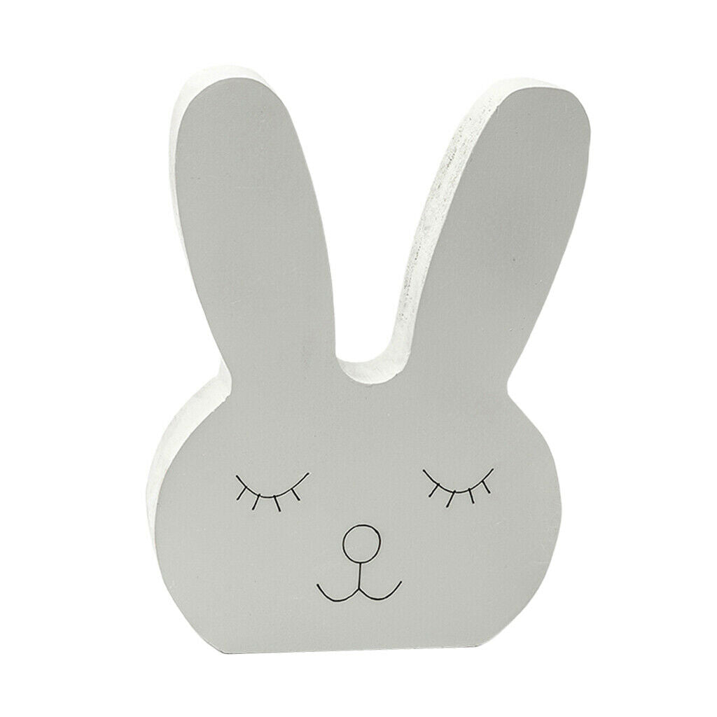 3pcs Nordic Style Cute Rabbit Shaped Ornament Non-fading Kids Room Decor