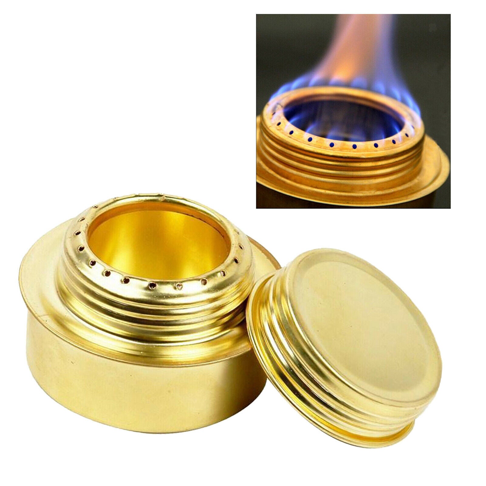 Compact Backpackers Alcohol Stove Outdoor Spirit Burner Emergency Survival