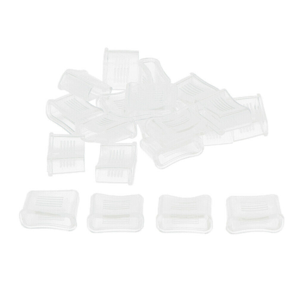 20Pcs Finger Grip Whistle Cushioned Mouth Grip Covers Tip Guard + 5pcs Referee