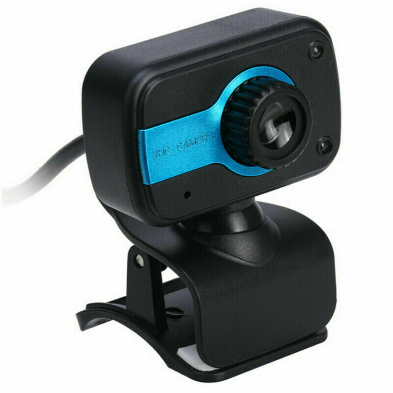 USB WebCam with Clip Drive-Free Computer Camera with Microphone (480P) N6I5