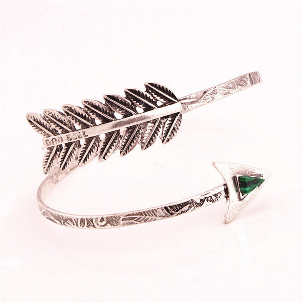 1Pc Bohemian Upper Arm Bracelet ArrowJFpen Bangle Armlet Arm Cuff Adjustab.l8