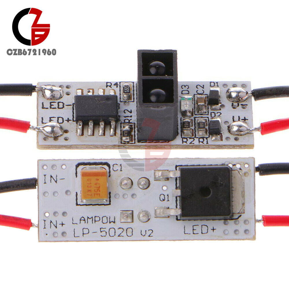 48W 12V 5A Body Hand Infrared Sensor Detection Switch Module LED Light LP-1630