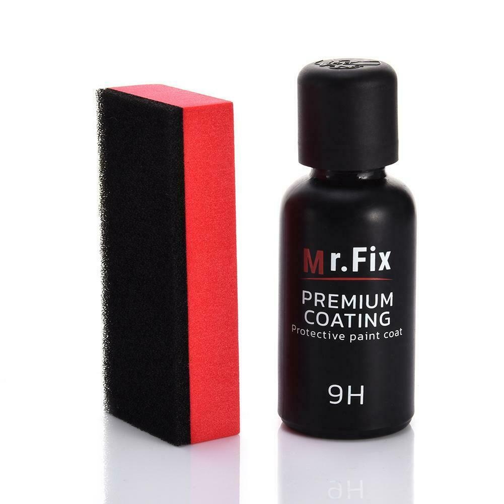 30mL 9H Hydrophobic Anti-scratch Car Care Glass Coating Liquid Ceramic Coat @