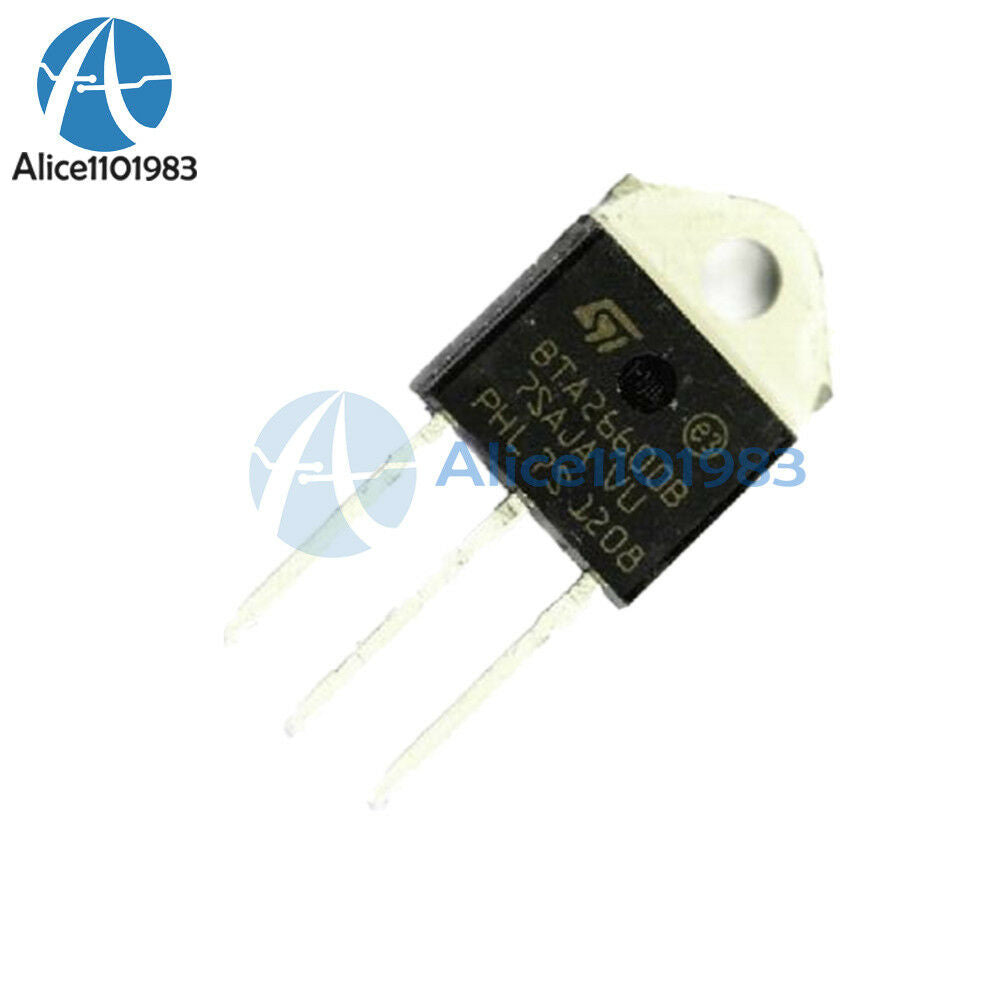 2PCS BTA26-600B TRIAC BTA26600B STM TOP-3L IC