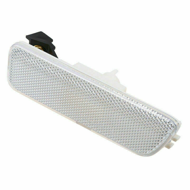 Front Bumper Side Marker Turn Signal Light For VW Golf Jetta MK4 White 1999-2005