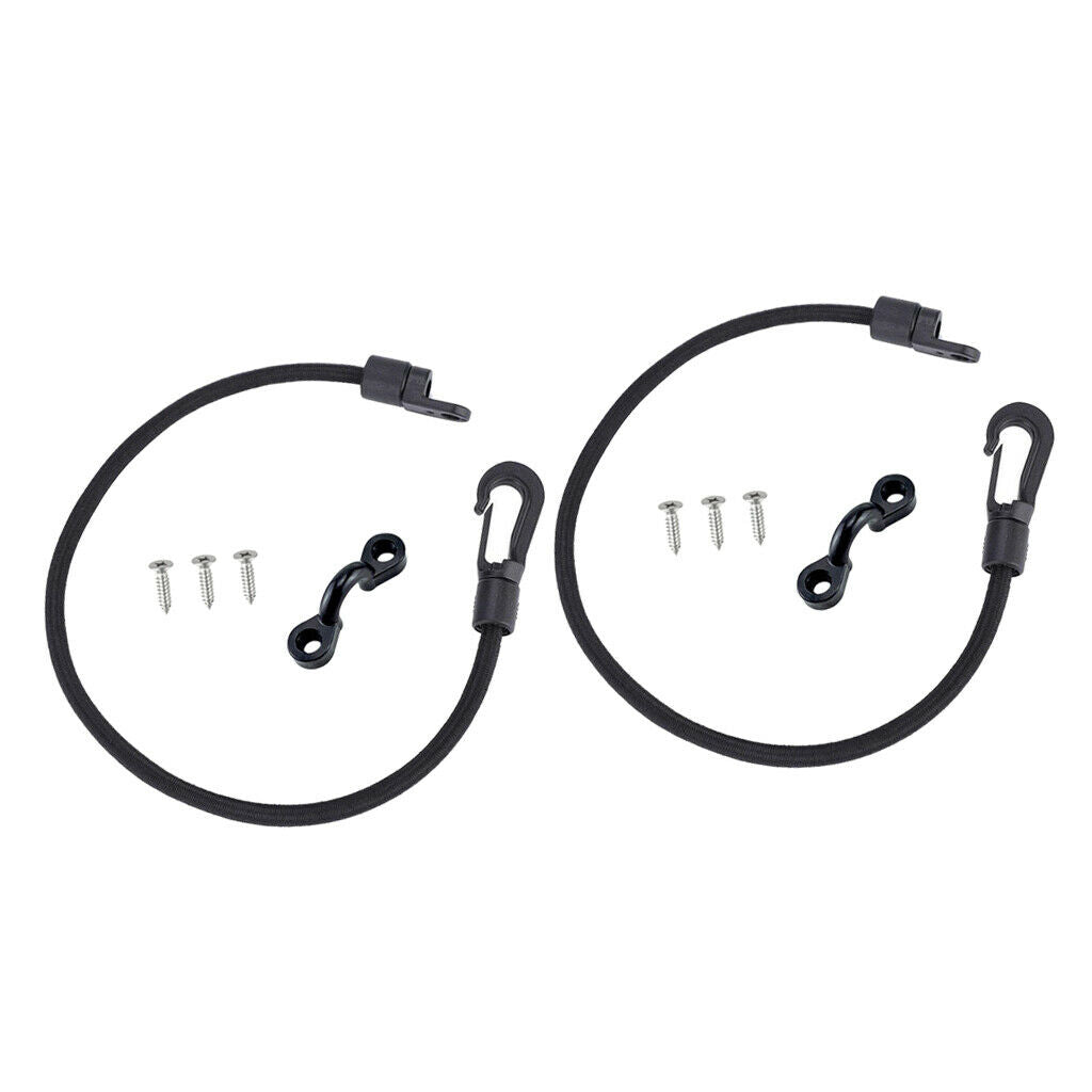 12 Inch Boat Fishing Rod Tamer Strap Saver Holder Elastic Rope Kayak Part