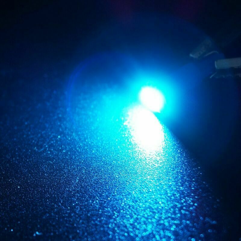 20x T5 1-SMD LED Automotive Car Dashboards Gauge Indicator Lights Bulb Lamp Blue
