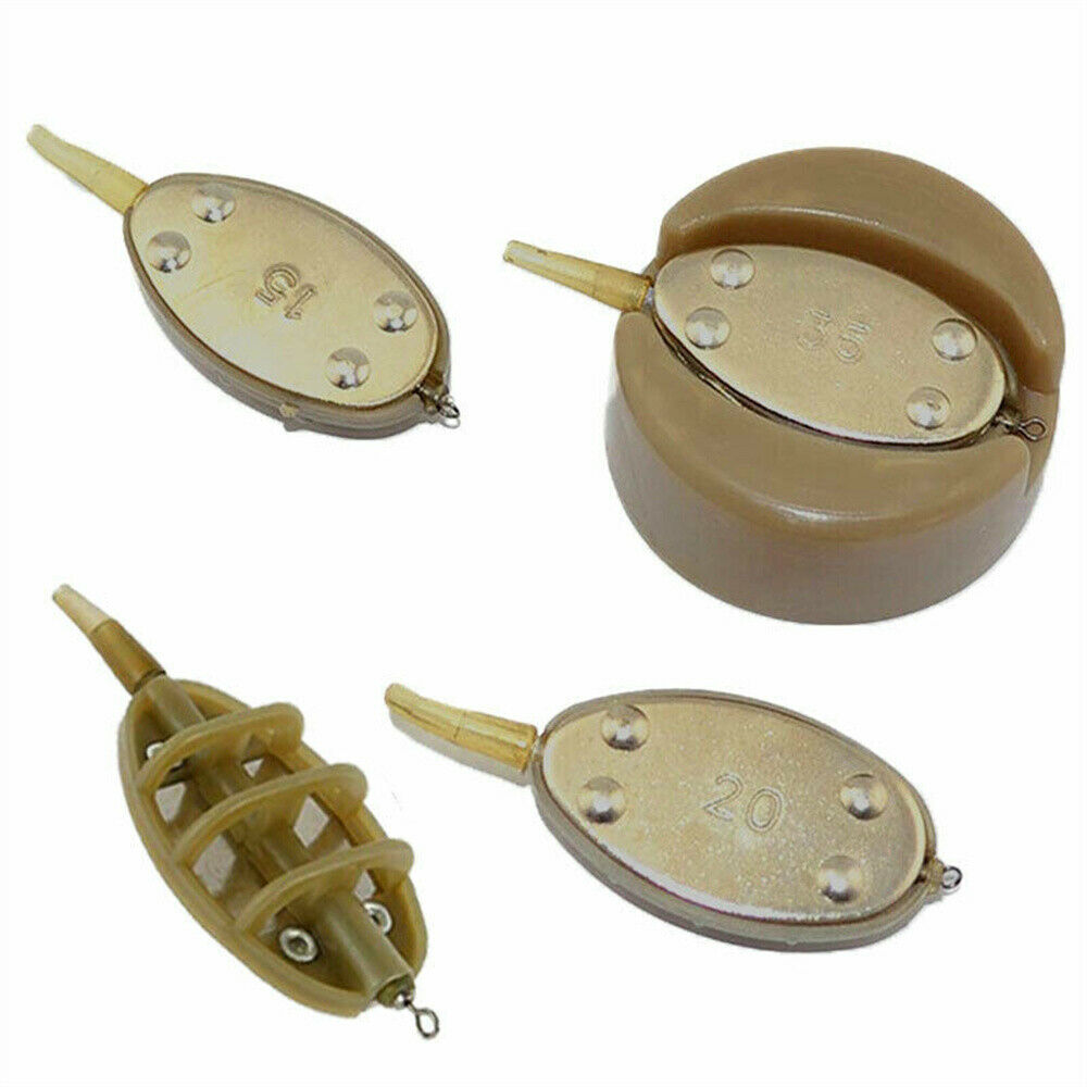 1xInline 4+1 Method Feeders Mould Kit For Carp Fishing Tackle Practical Tools UK