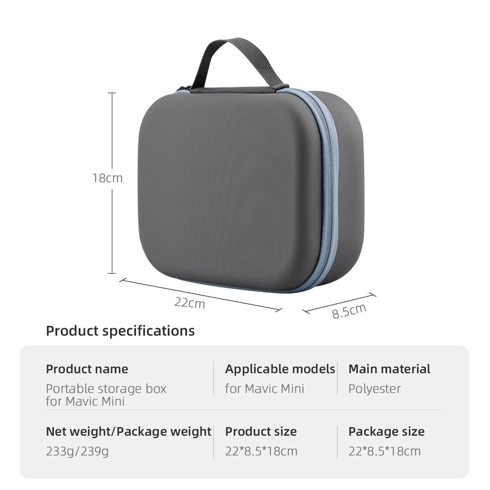 Carrying Case Box Cover Protective Bag for DJI Mavic Mini 2 Accessories