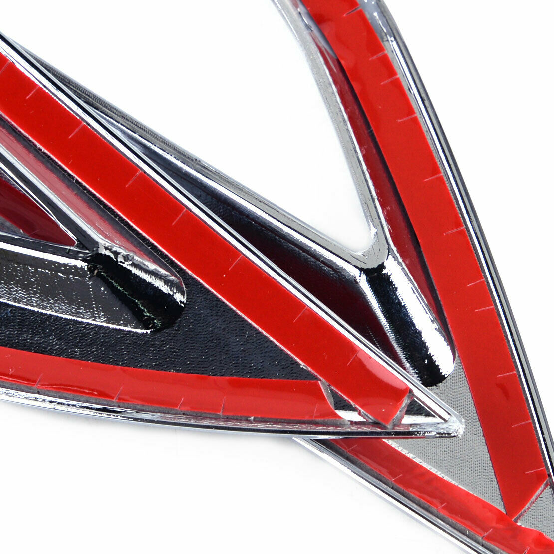 2x Chrome Rear Fog Light Lamp Molding Trim Fit for Hyundai Sonata 11-14 An