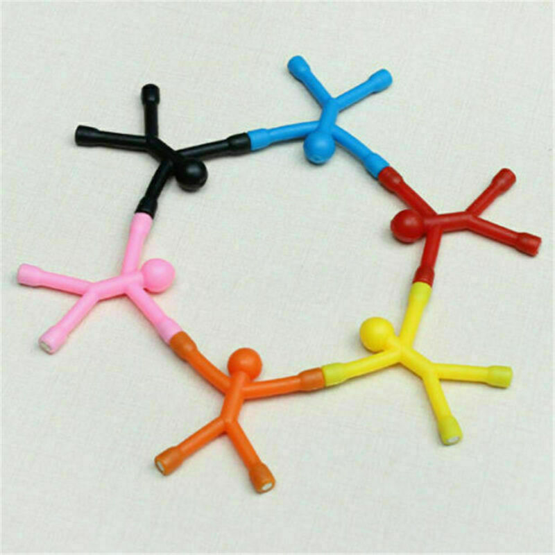 1pc Novelty Curiously Mini Q-Man Magnet Cute Magnetic Magnets Man Toys Gift