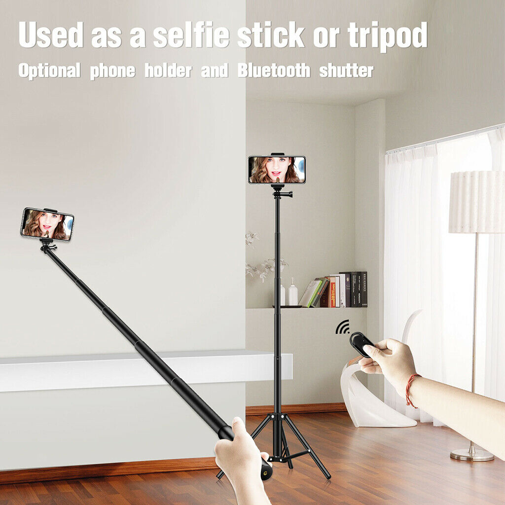 LED 10" Ring Light Tripod Stand Cell Phone Holder for Live Stream Camera