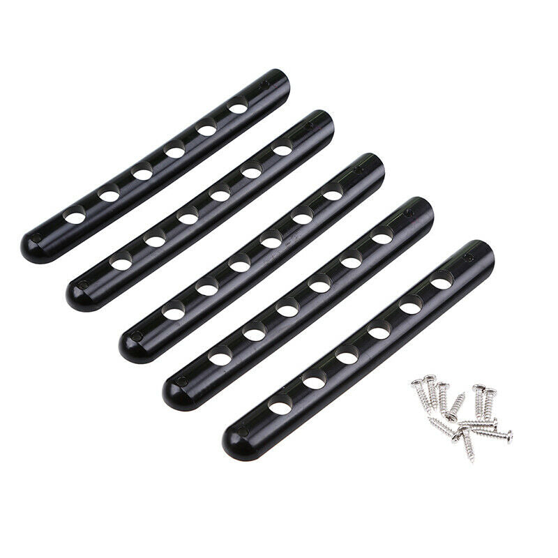 5x Door Grab Handle Inserts Cover Trim Black for 2007-2018 Jeep Wrangler JK