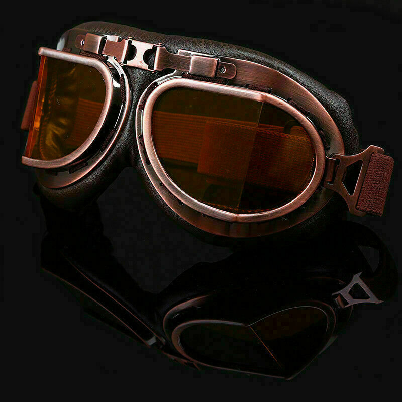 Flying Pilot Style Goggles Snow Glasses Anti UV Snowboard Ski Skate Winter Sport