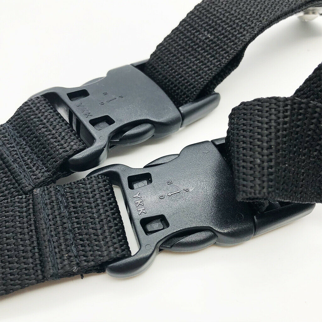 2pcs Kayak Center Console Lid Strap Webbing Holder with Quick-Release Buckle and