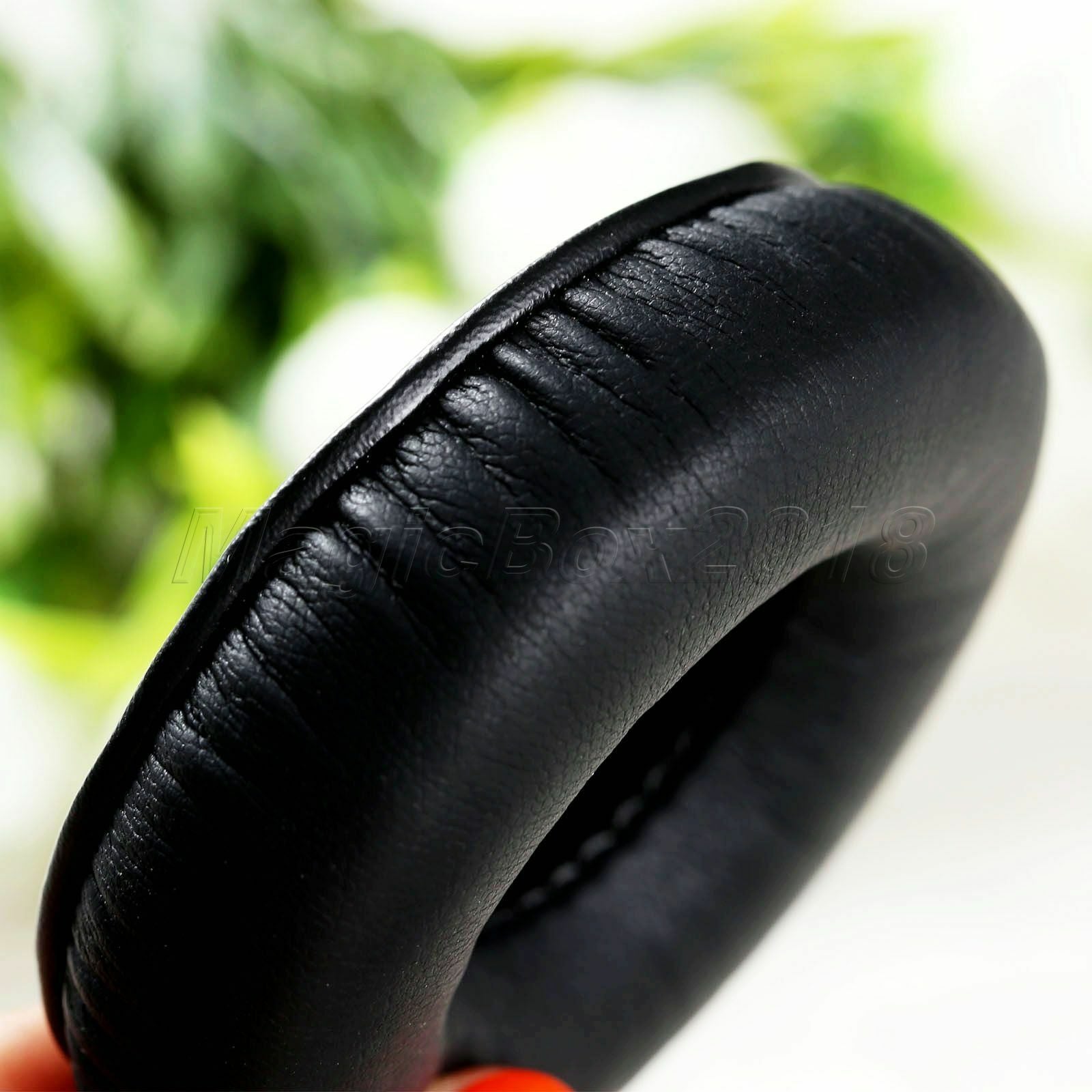 Replacement Black Leather Foam Ear Pads Headset Cushion For AKG K67 DJ Headphone