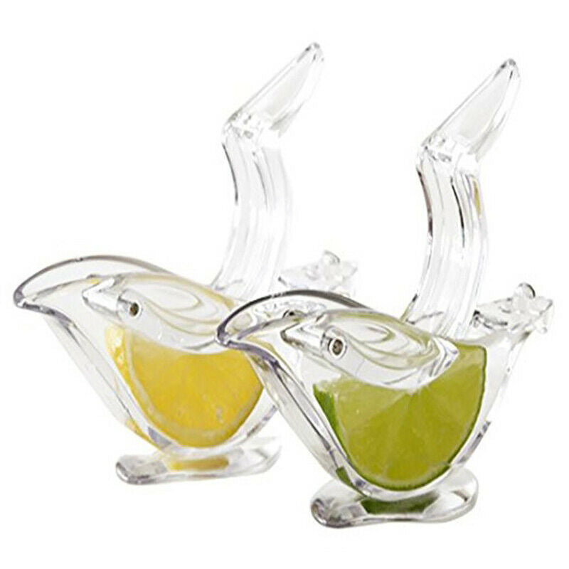 Acrylic Lemon Clip Transparent Fruit Juicer Home Kitchen Bar Gadget Boat ShaFCA