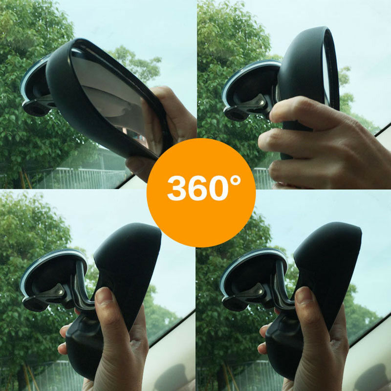 Car Universal RearView Mirror Suction Stick Back Seat Baby Children Safety HN US