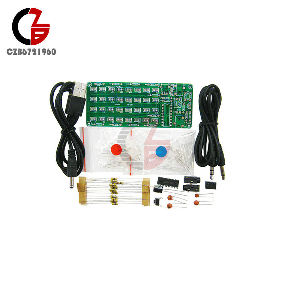 4-Level Display DIY Parts Smd Soldering Practice Board Audio Spectrum Indicator