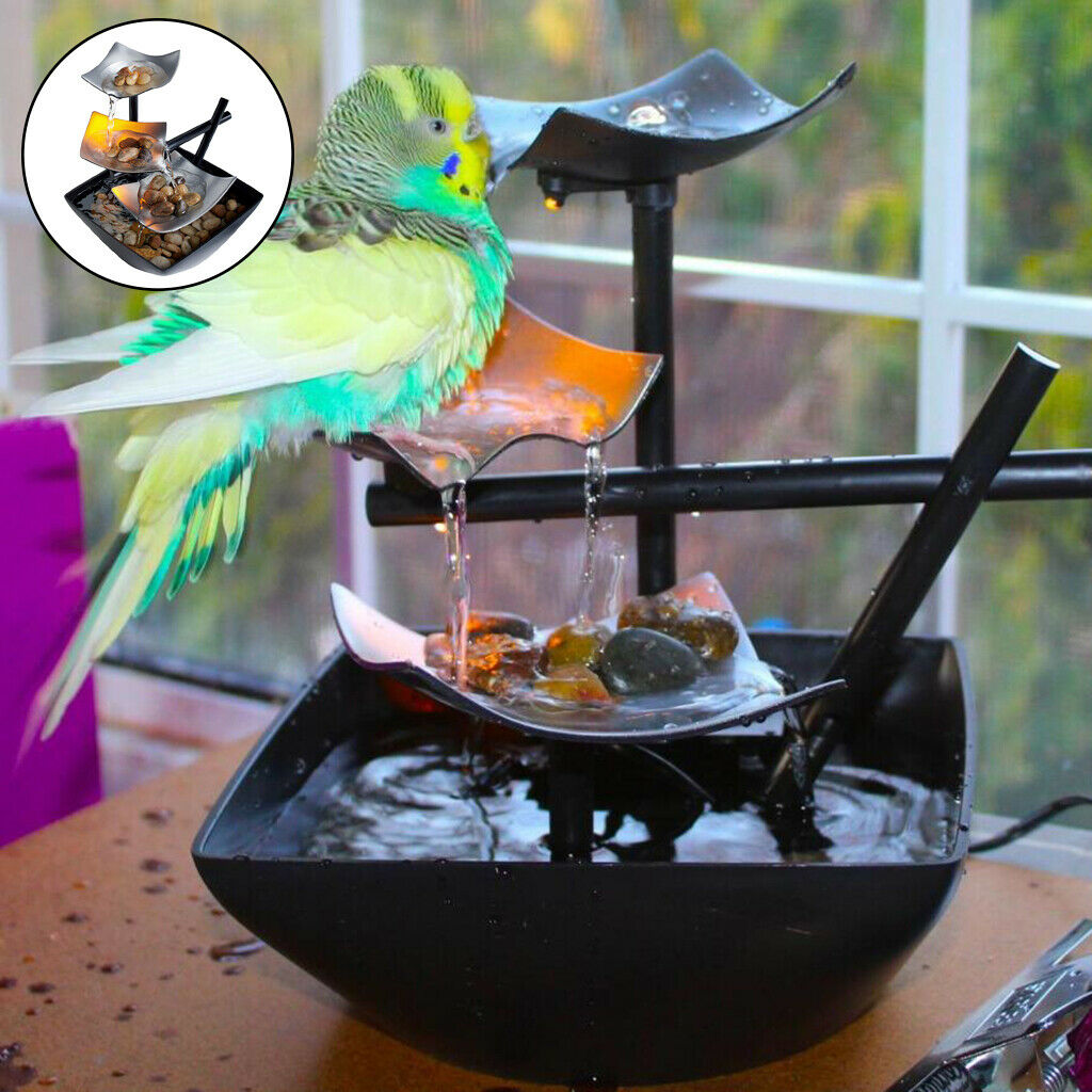 Indoor Desktop Fountain Zen Flowing Water Fountains Ornament Crafts Gifts
