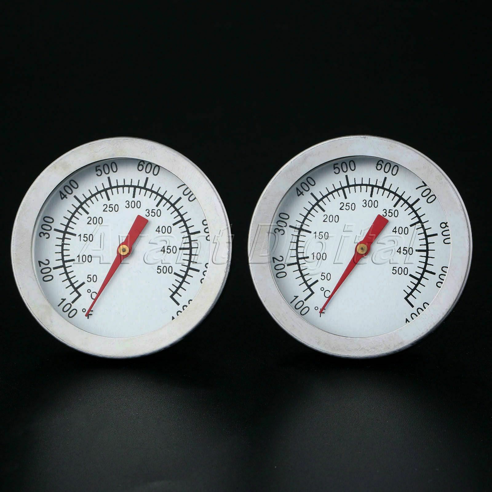50-500℃ Stainless Steel Barbecue BBQ Smoker Grill Thermometer Temperature Gauge