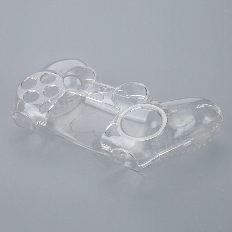 Transparent Hard PC Protector Clear Cover Skin Case for PS4 Controller Vx.l8