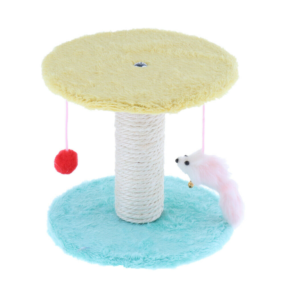 Cat Tree with Scratch Posts Kitten Furniture Tower Play Pet Scratch Board