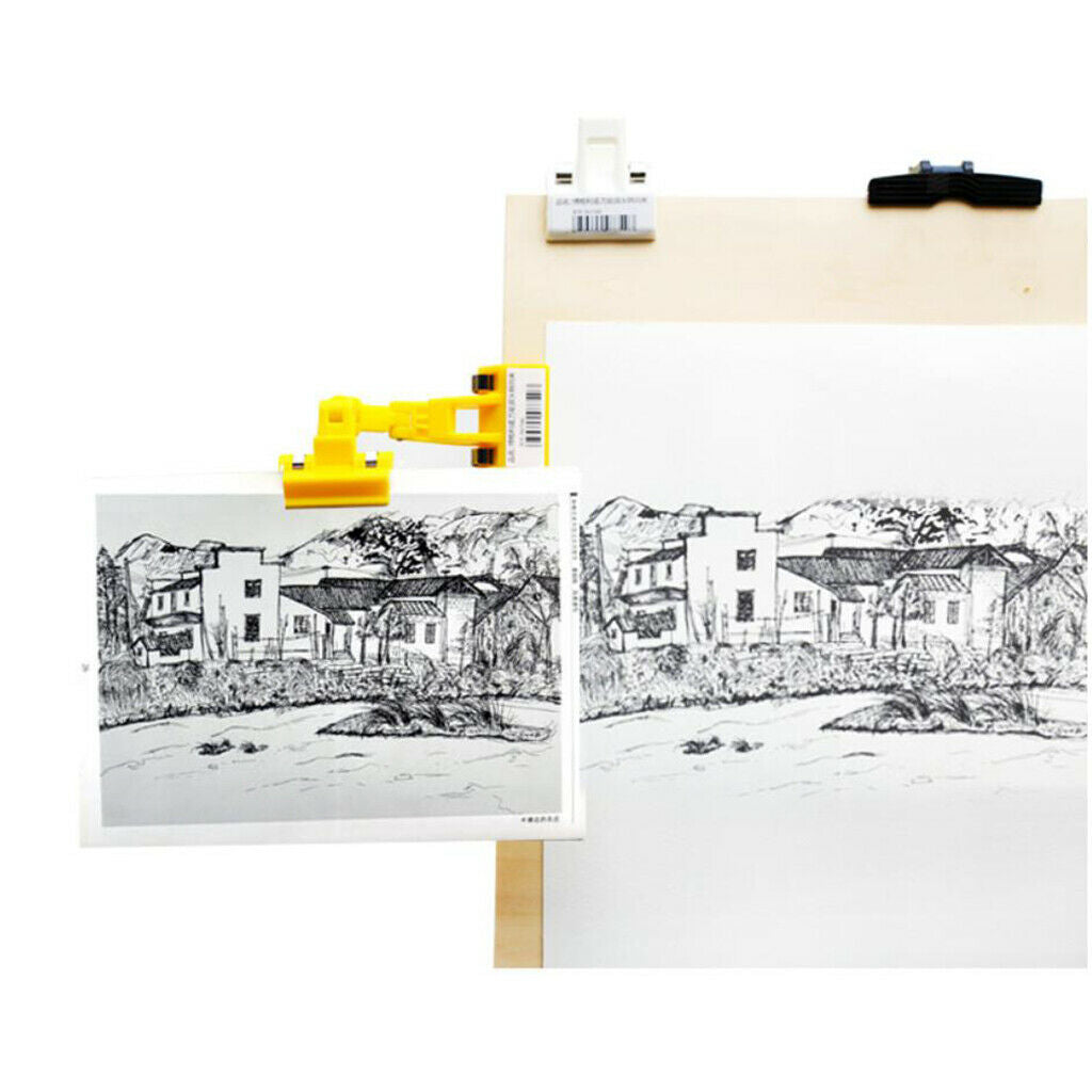 Adjustable Copy Drawing Clip Board Double Head Clamp Artist Painting