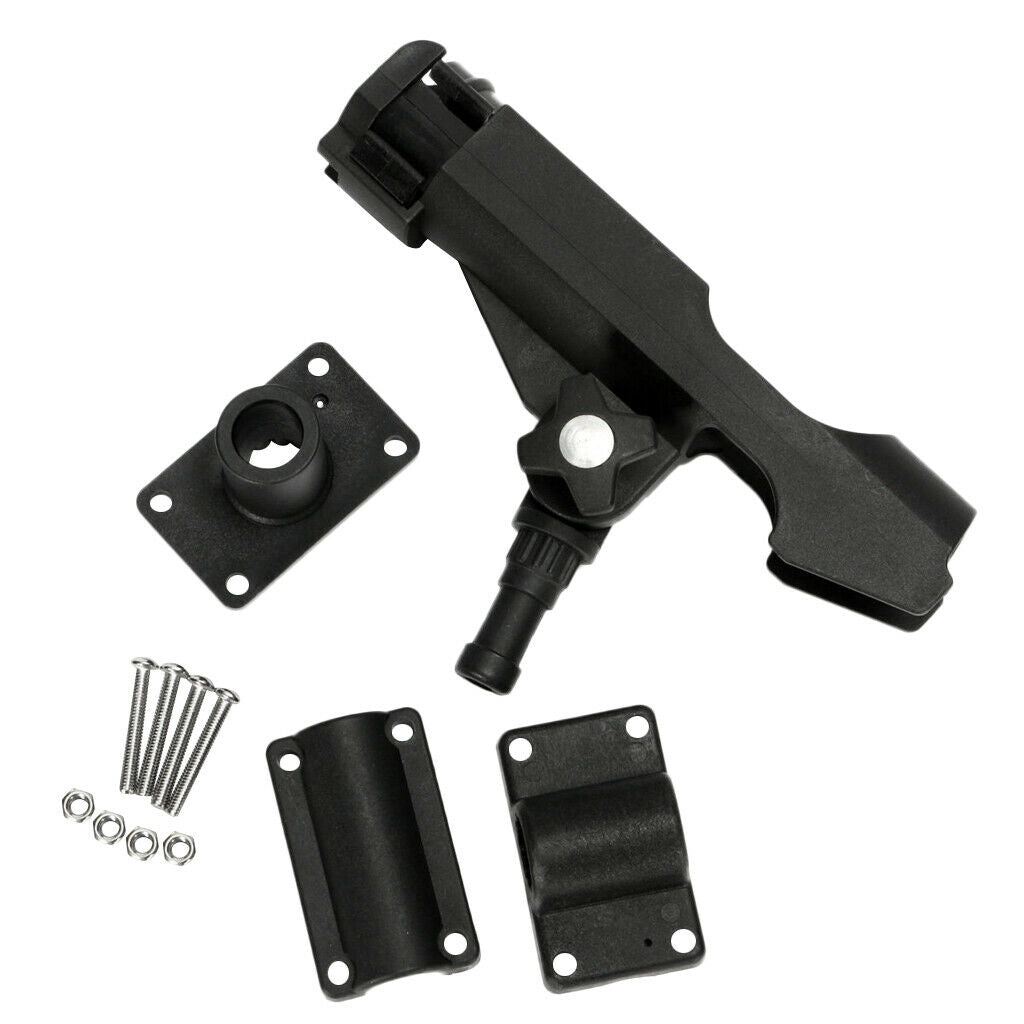 4 piece set adjustable plastic rod holder rod stand