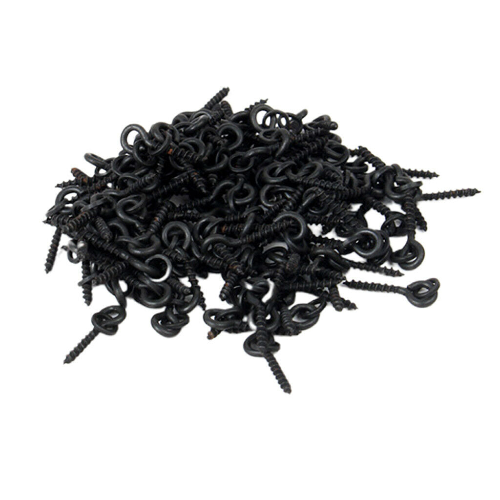 50pcs Carp Fishing Chod Boilie Screw with Ring  Up Peg Bait Pellet Holder