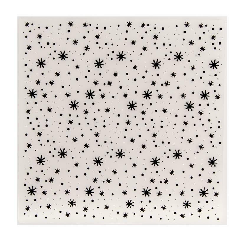 Dot Plastic Embossing Folder Stencil Template DIY Craft Making Card Scrapbooking