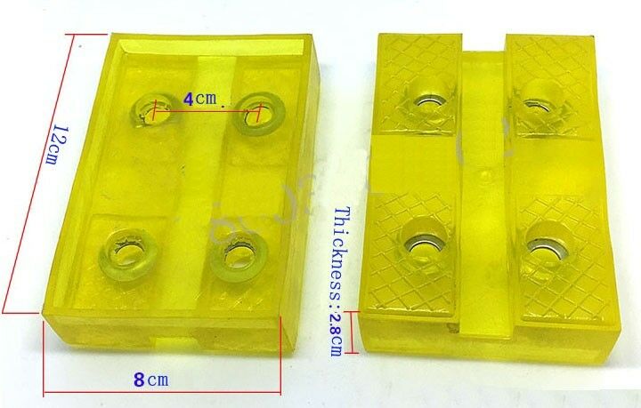 4pc Heavy Duty Rubber Arm Pad Car Auto Truck Hoist Lift Accessory seal ring
