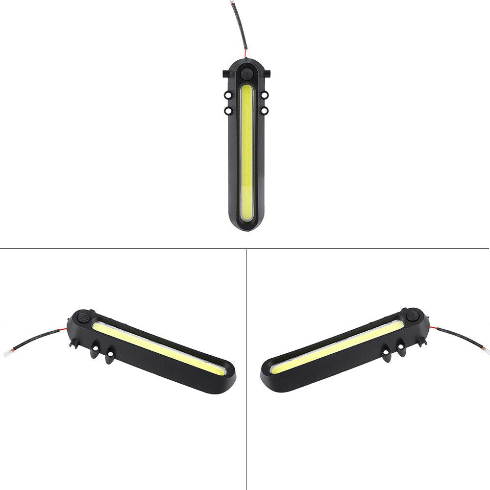 Front LED Headlight Lights Night Riding Flashlight 5.5 Inch Lamp Carbon Fiber LI