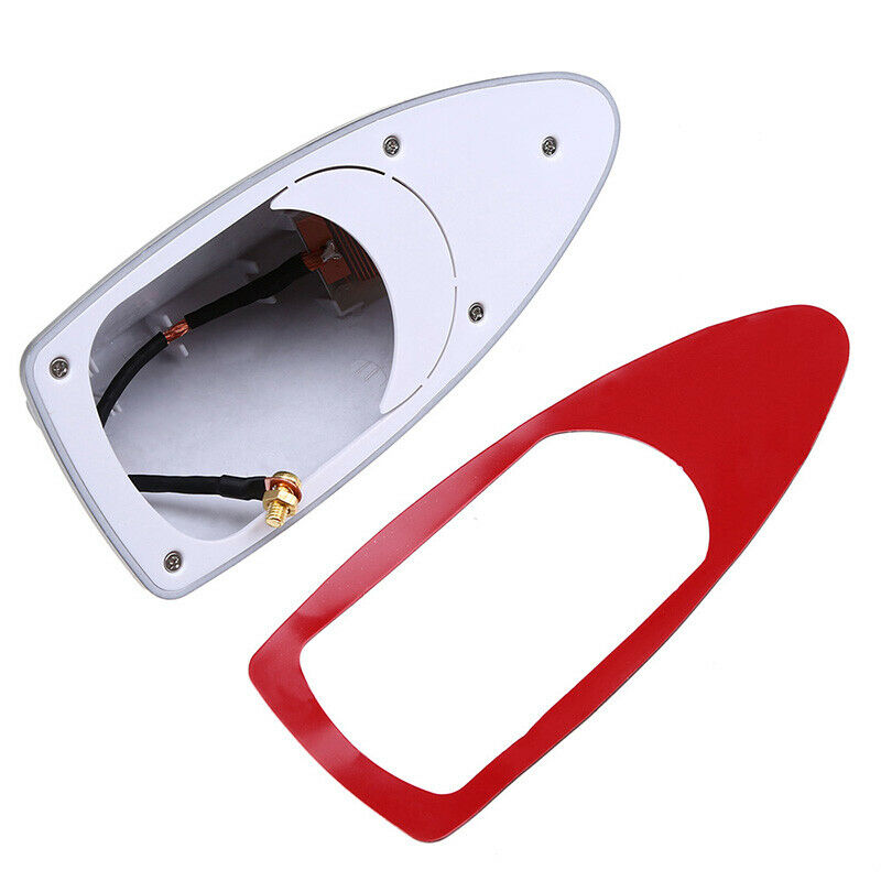 New Car Auto Roof Shark Fin Antenna Enhance Signal AM/FM Radio Aerial Universal