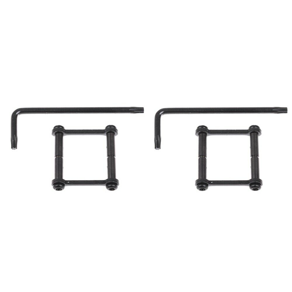 2×Anti Walk Rotation Pins Black Complete Anti Walk Rotation Pins Kit Set .154 CN