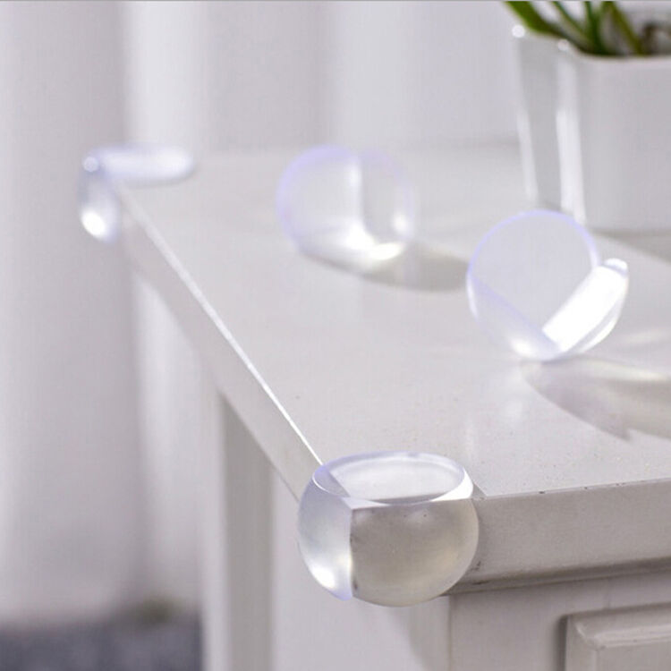 4pcs Child Baby Safe Table Corner GUARD Protection Silicone Rubber Cove.l8