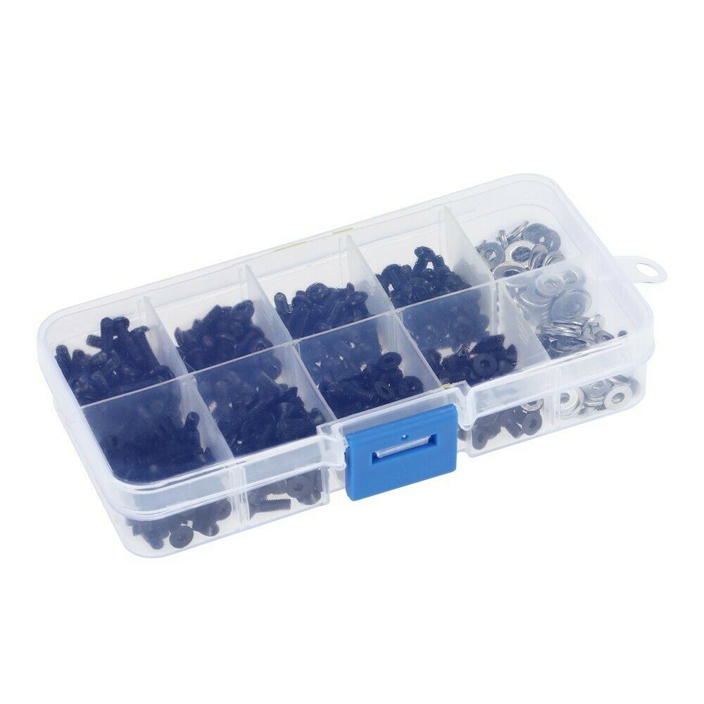 RC Steel Repair Screws Bolts Nuts Kit Fit for 1/10 HSP RC Car Truck Parts