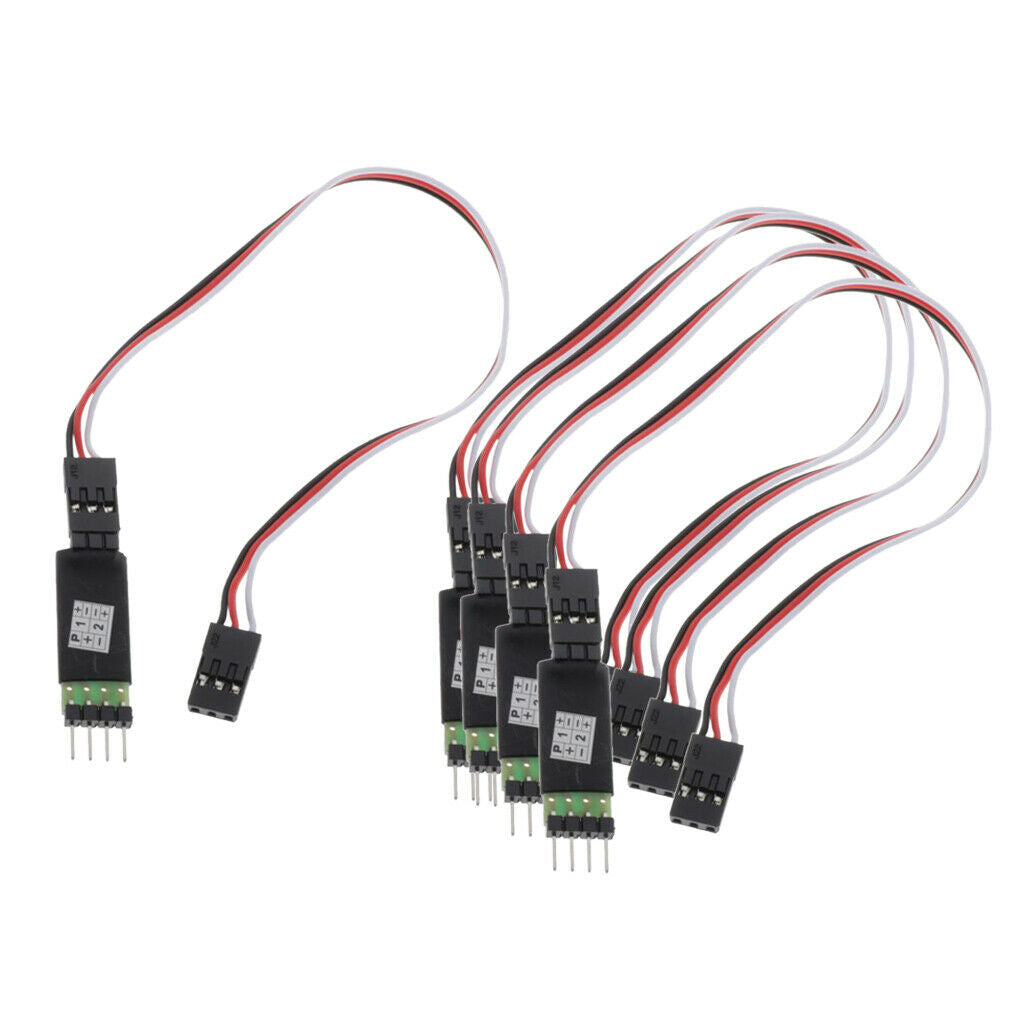 5PCS Remote Control Car 2 Leds Light Control Switch for RC Car Accessory