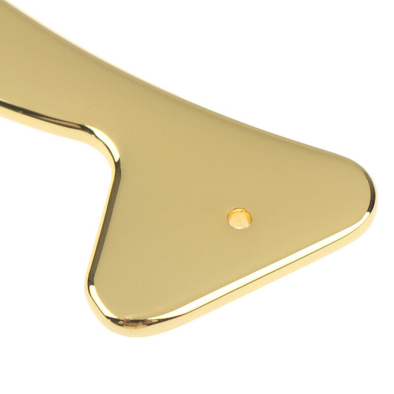 Copper Guasha Scraping Massage Scraper Face Massager Acupuncture Board Acu  SJ